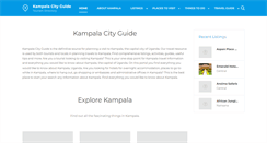 Desktop Screenshot of kampalacityguide.com